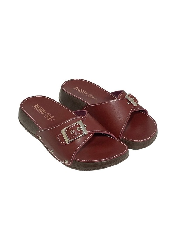 Resim Elispoly 13024 Bordo Anatomik Kadın Anne Terlik-Bordo 