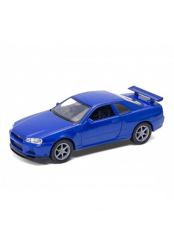 Welly 1:32 Nissan Skyline GTR R34 Çek Bırak Araba