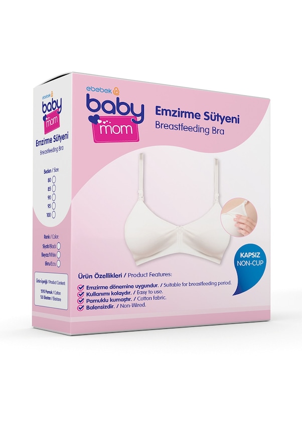 Ebebek Baby Mom Babymom Basıc Kapsız Emzirme Sütyeni
