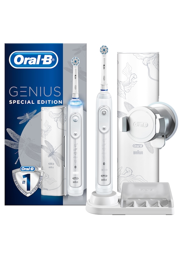 Oral-B 10000N Genius Special Edition Dragonfly White Elektrikli Diş Fırçası