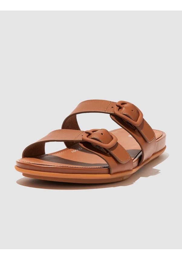 Resim Fitflop Gracıe Fv1 Çift Tokalı Taba Kadın Terlik Taba 