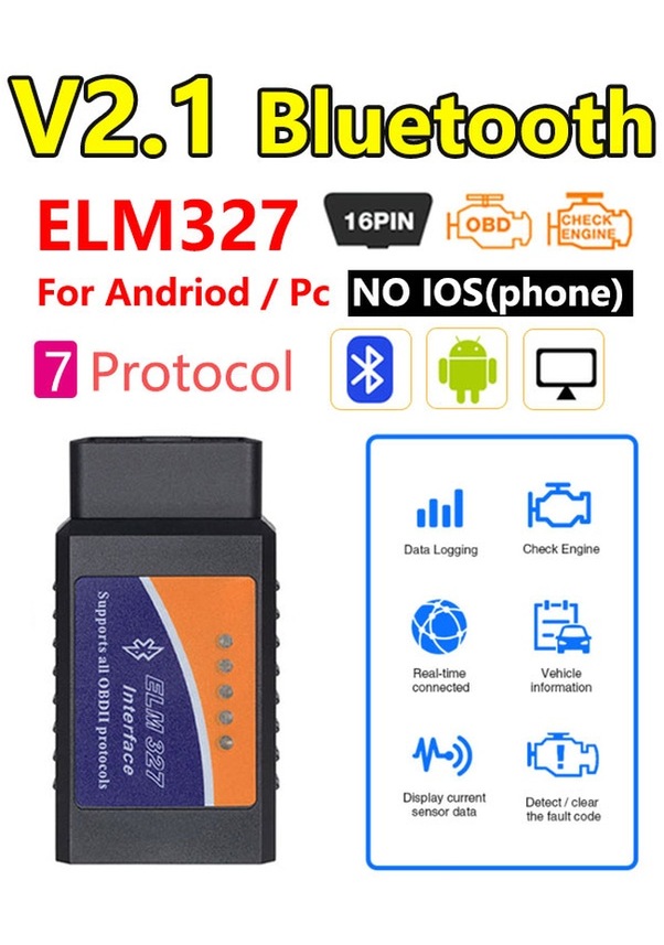 Obd-v2.1-elm327 Obd2 Mini Tarayıcı Araba Elm 327 V 1.5 Bluetooth Wifi ...