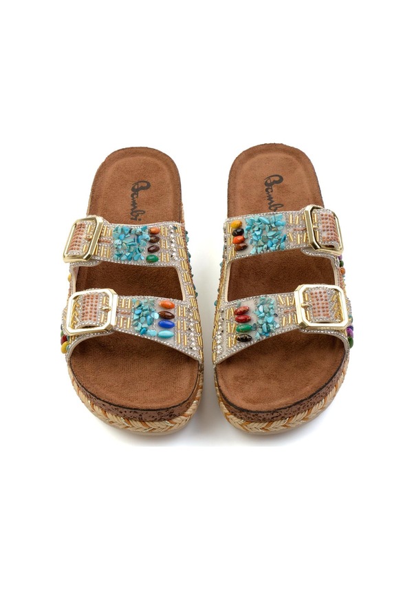 Resim Bronz Kadın Terlik K04784010087 Bronz 