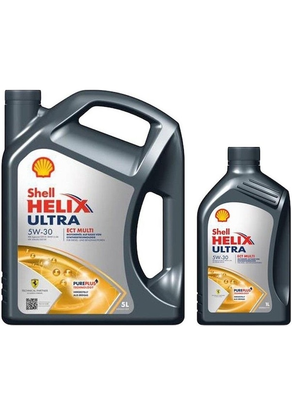 Shell Helix Ultra Ect Multı 5W-30 5 Motor Yağı L +1 L Fiyatları ve ...