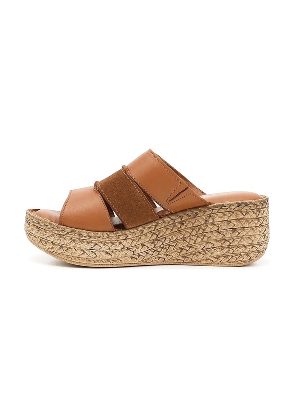 Resim Gönderi R Taba Antik Dolgu Topuk Hakiki Deri Terlik Taba 