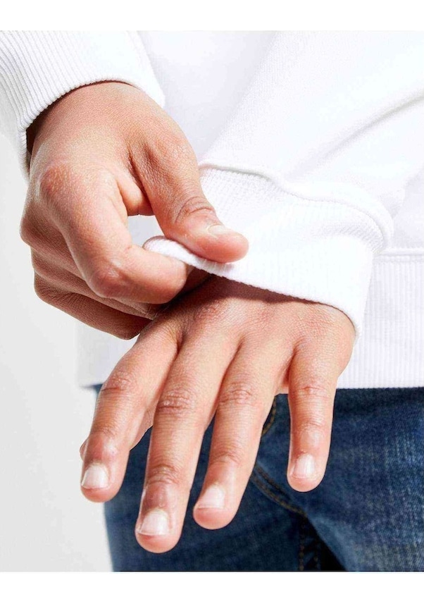 Resim Anime Attack On Titan Baskılı Unisex Çocuk Kapüşonlu Beyaz Sweat (528914425) Beyaz 