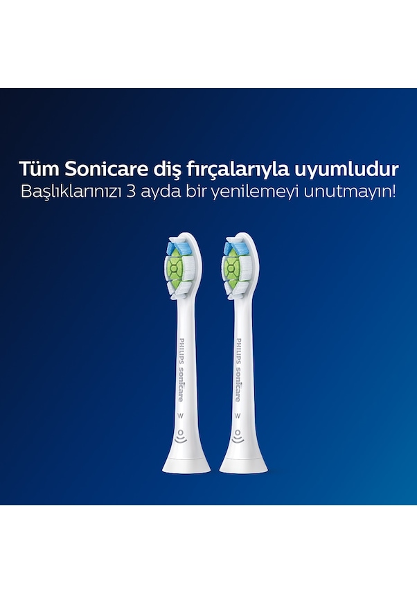 Philips Sonicare HX6062/10 Şarjlı Diş Fırçası Yedek Başlık 2'li NQ8049