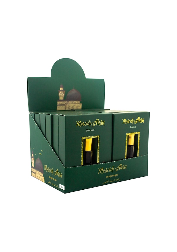 Resim Mescidi Aksa Kokusu Alkolsüz Esans 12 x 3 ML 
