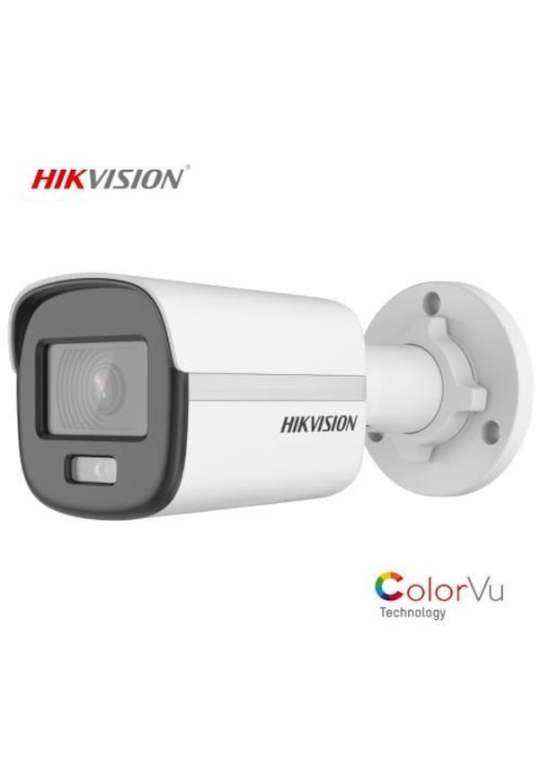 Hikvision DS-2CE10DF0T-PF TVI 2Mp 1080p 2.8 Mm Sabit Lensli Colorvu Mini Bullet Kamera