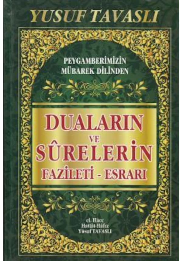 Duaların Ve Surelerin Fazileti Esrarı - Yusuf Tavaslı Fiyatları Ve ...