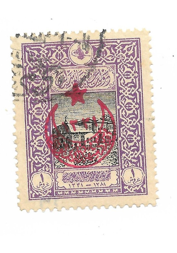 Osmanlı Pul Op0381