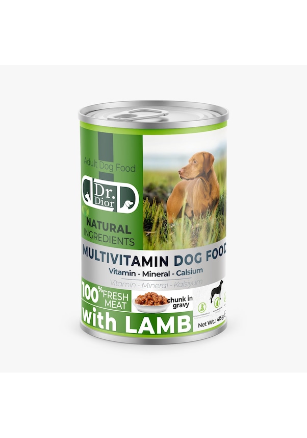 Dr.Dior Kuzulu Yetişkin Köpek Konservesi 20 x 415 G Dr.Dior Kuzulu Yetişkin Köpek Konservesi 20 x 415 G