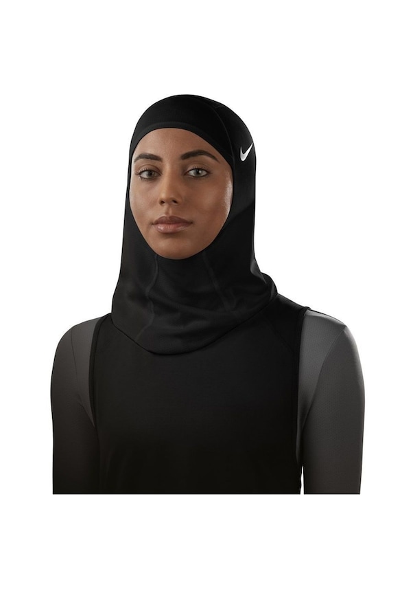 Nike Pro Dri-Fit Hijab Sporcu Başörtüsü Eşarp Siyah