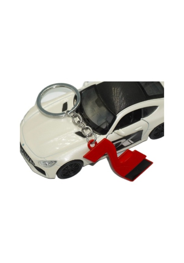 Resim Dk Tuning Hyundai N Line Logolu Krom Metal Çift Yön Anahtar Kırmızı 