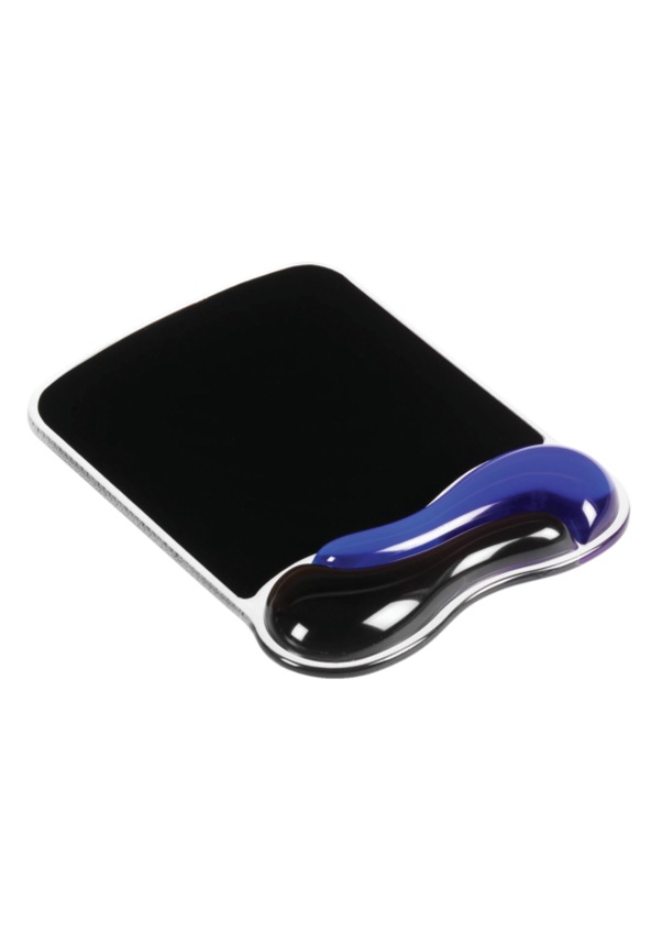 Kensington Entegre Bilek Destekli Duo Jel Mouse Pad, Duman/Mavi