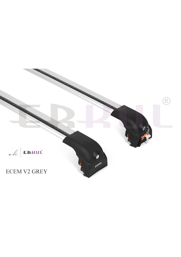 Resim Erkul Ecem V2 Gri Ara Atkı/tavan Barı 120 Cm Flush Tip Çıtalar İçin 