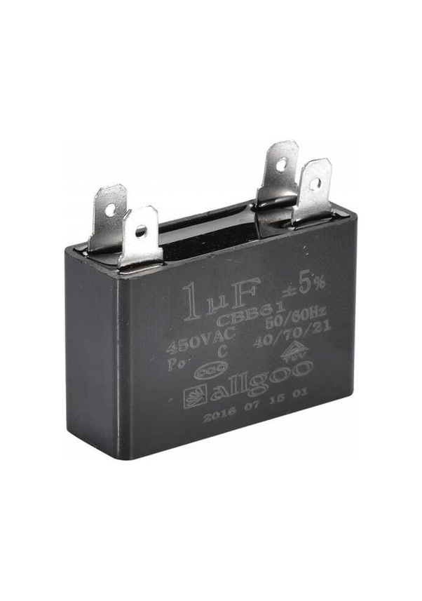 2 Condensateurs CBB61 1uF 450V AC Pour Climatiseurs Et Ventilateurs