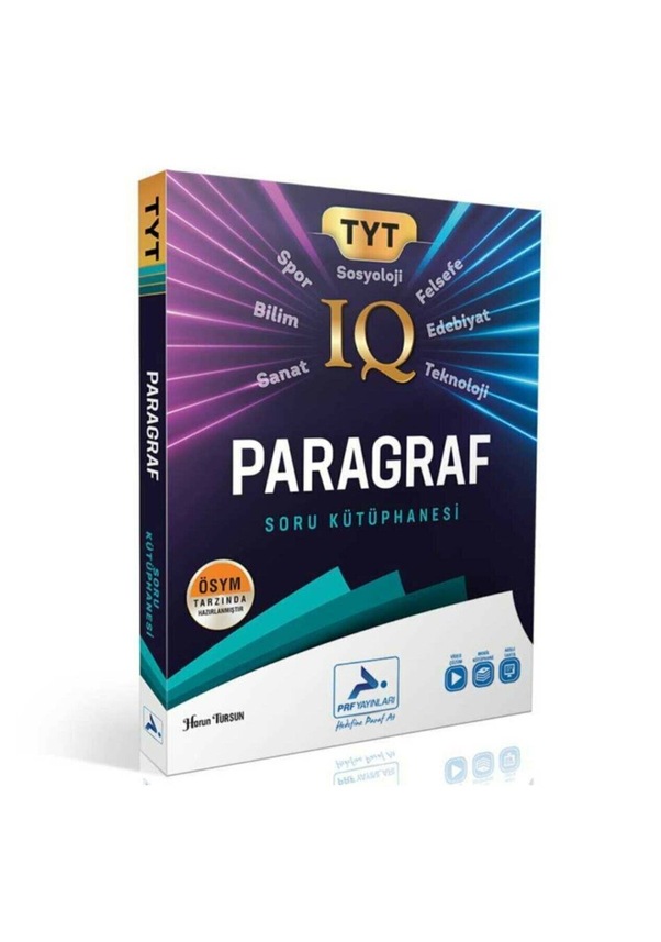 Paraf Tyt Iq Paragraf Soru Kütüphanesi 2022 .
