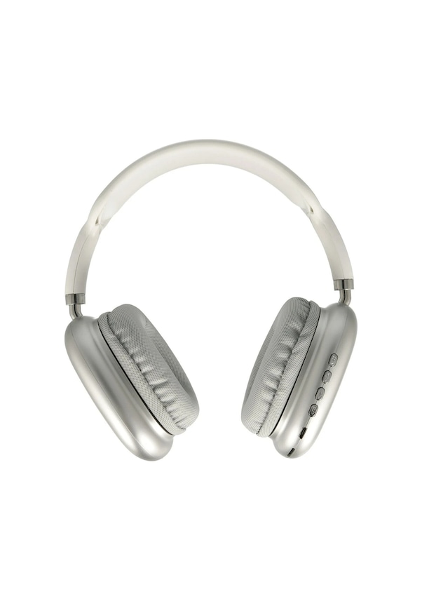 Resim Karler - 379 - Bass Kr Max Bt Kablosuz Kulaklık - Csmo-tex - - Beyaz 