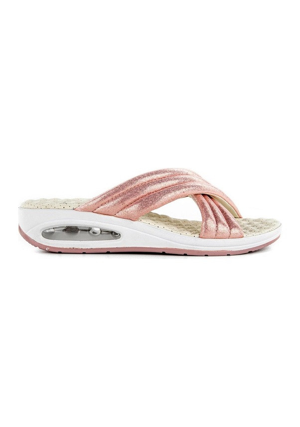 Resim Muya Glance Air Max Tabanlı Anatomik Kadın Terlik Pudra Renk Pudra 