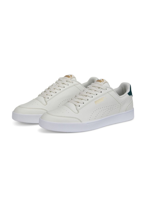 Resim Puma Unisex Sneaker - Puma Shuffle Perf Vaporous Gray-varsity - 38015010 Beyaz 