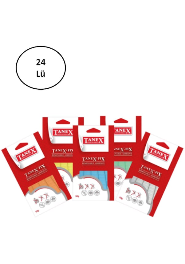 Tanex Fix Yapıştırıcı Beyaz Renk 50 G 24'lü Fiyatları ve Özellikleri