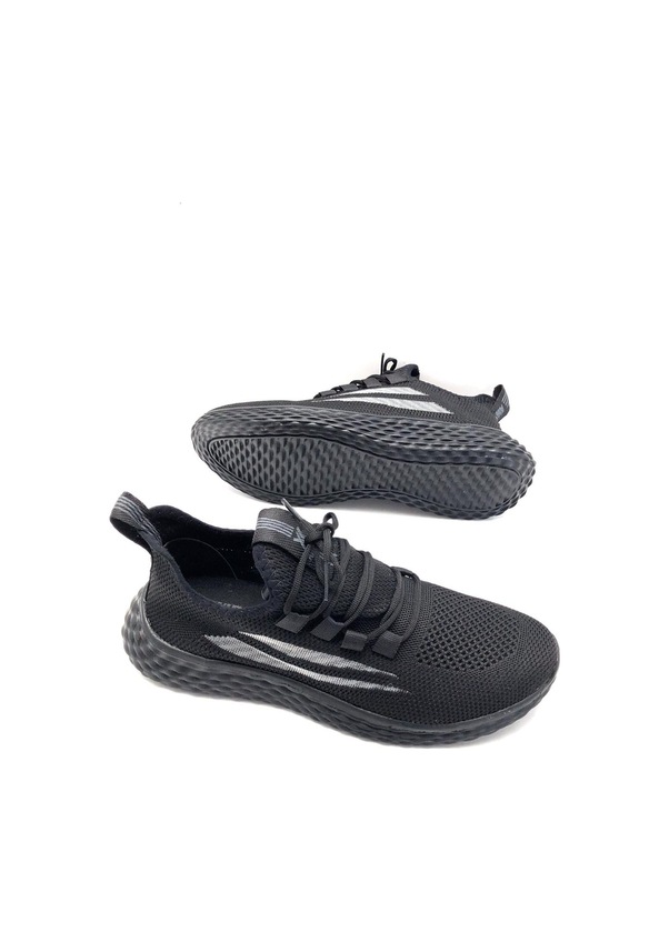 Resim İlgen Ortopedik Hafif Yumuşak Unisex Spor Ayakkabı Siyah 