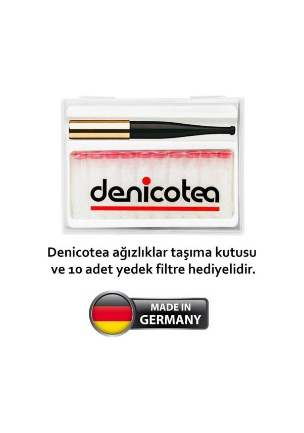 Resim Denicotea 20252 Ejectör Filtreli Sig. Ağızlığı Syh/Gold 