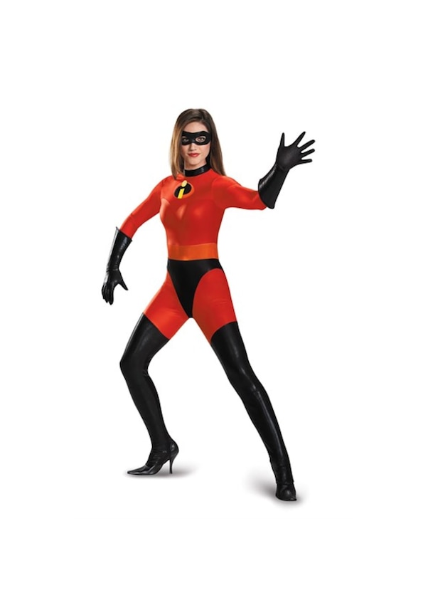 Salesus Disney Disguise Mrs. Incredible Kadın Kostümü - S-S-Kırmızı