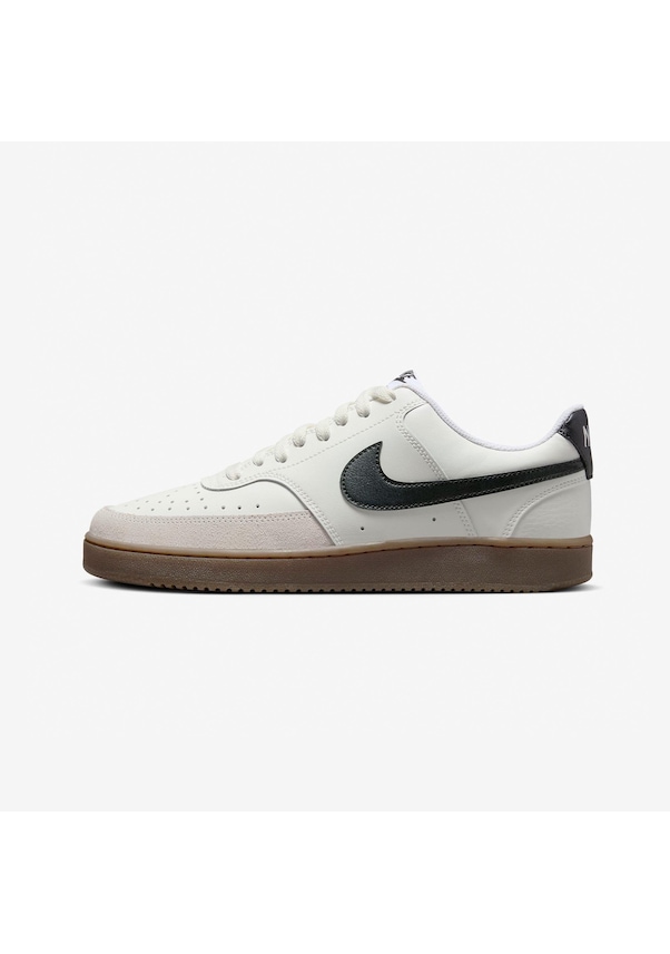 Resim Nike Court Vision Low Erkek Günlük Spor Ayakkabı Fq8075-133 Beyaz 