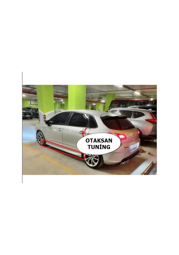 Citroen C4 Yan Marşpiyel Takımı Aero Model Plastik Fiyatları ve Özellikleri