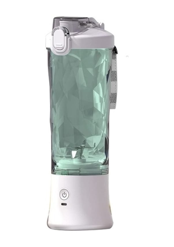 Resim Markingyes Taşınabilir Mini Blender, 6 Bıçaklı Kişisel Smoothie Makinesi, Seyahat & Ev Kullanımı, 20 Oz, Beyaz Beyaz Tıraş Makinesi Yedek Başlığı Hyymer 