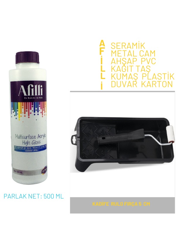 Filli Boya Afilli Multisurfaace Acrylic High Gloss 500 Ml Fiyatları ve Özellikleri