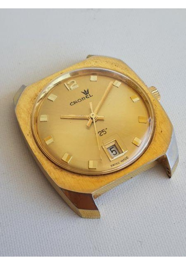 Cronel 25 34mm Vintage Kol Saati (Kordonsuz) 2. El Cronel 25 34mm Vintage Kol Saati (Kordonsuz) 2. El