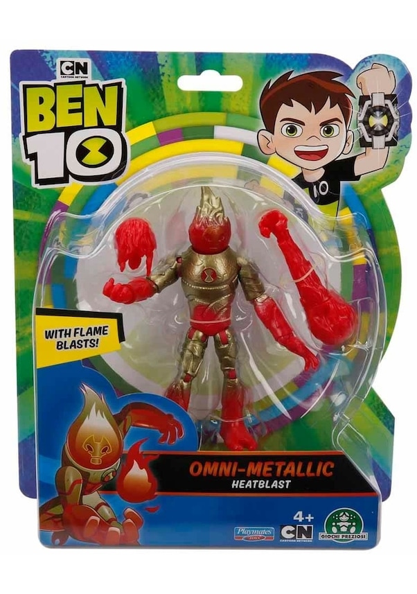 Ben 10 Aksiyon Figürler S1w13 - Omni-metallic Heatblast Fiyatları Ve ...