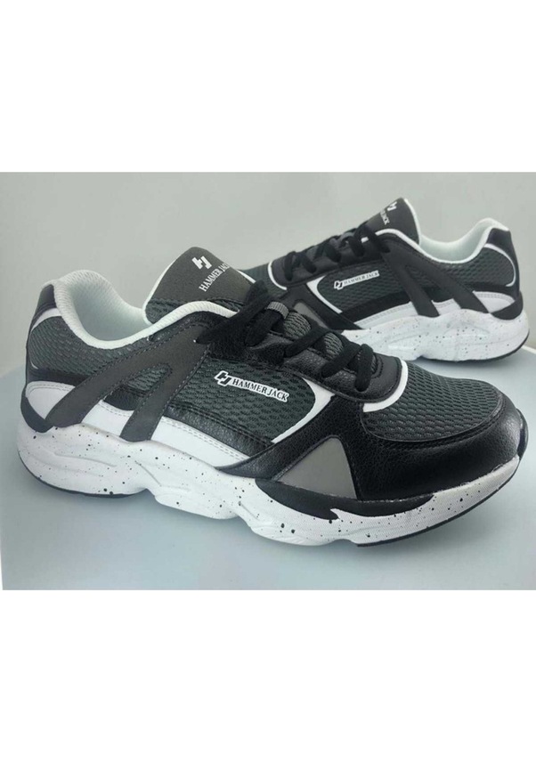 Resim Hammer Jack Taganga M Spor Siyah Gri Siyah - Gri 