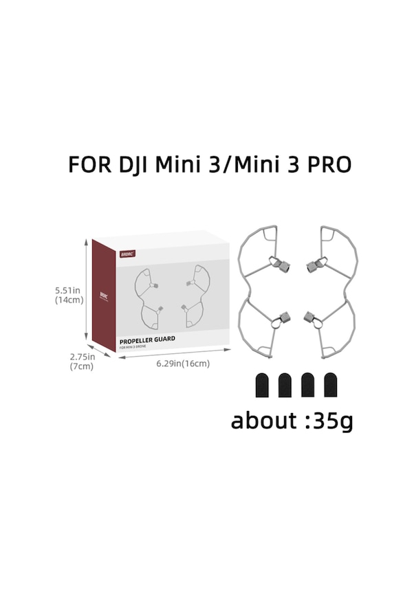 Resim DJI Mavic Mini 3 / 3 Pro Pervane Koruyucu 