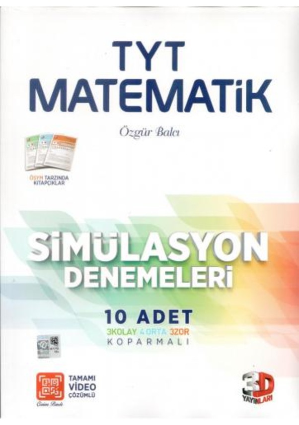 Çözüm 3D Tyt Matematik Denemeleri Fiyatları Ve Özellikleri