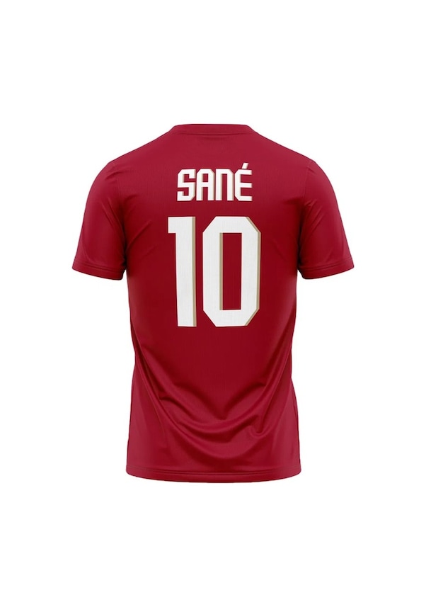 Resim Galatasaray Leroy Sane Welcome Tee T-shirt Forma Sarı - Kırmızı 