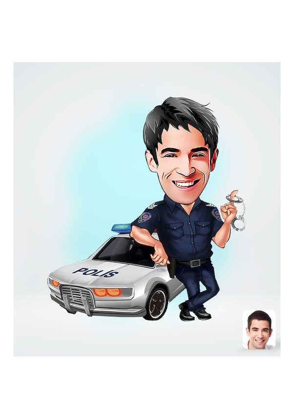 Kişiye Özel Erkek Polis Karikatürlü Sosyal Medya Dijital Profil (536101029) Kişiye Özel Erkek Polis Karikatürlü Sosyal Medya Dijital Profil (536101029)
