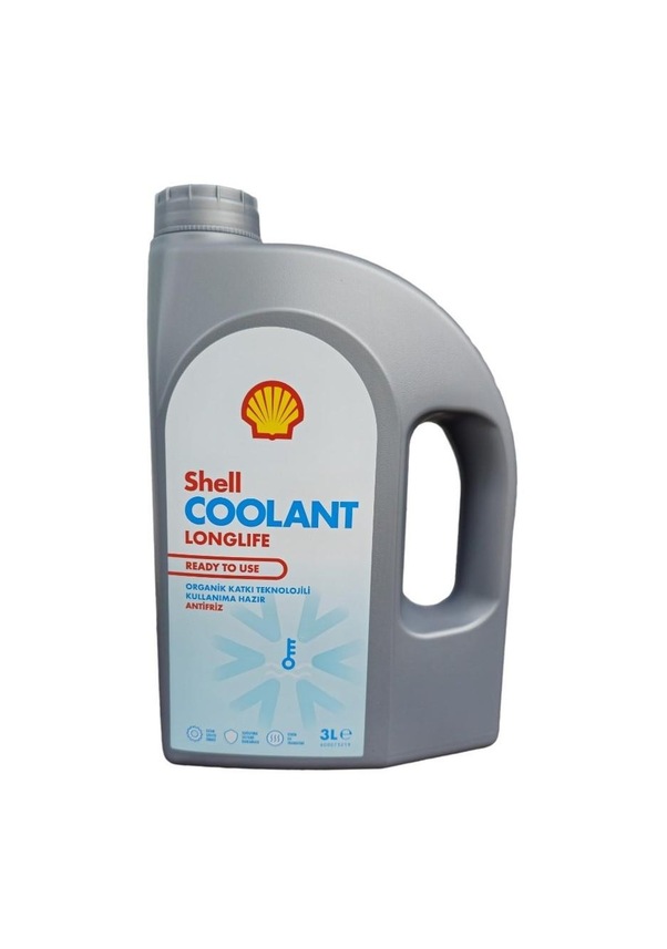Shell Coolant Longlife Kırmızı Kullanıma Hazır Antifriz 3 Litre ...