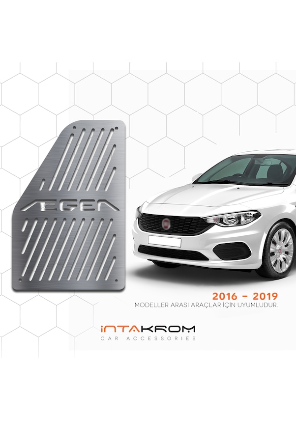 intakrom Fiat Egea Krom Ayak Dinlendirme Pedalı - 2015 - 2019 N11.4525 intakrom Fiat Egea Krom Ayak Dinlendirme Pedalı - 2015 - 2019 N11.4525