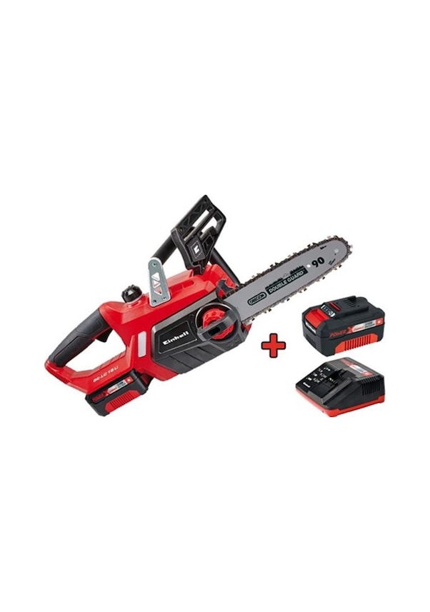 Motosega a batteria Einhell GE-LC 18/25-1 Li Kit, con batteria 3,0 Ah e caricabatterie