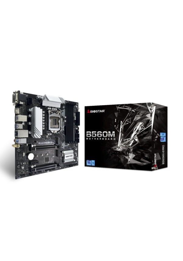 Biostar B560MX-E Pro Intel B560 4000 MHz (OC) DDR4 Soket 1200 mATX Anakart