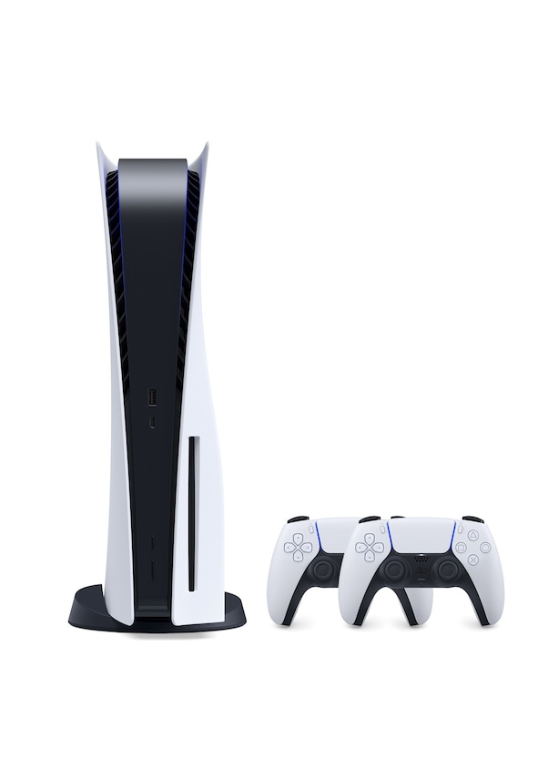 Sony Playstation 5 PS5 Oyun Konsolu + 2 Dualsense Kol (İthalatçı Garantili)