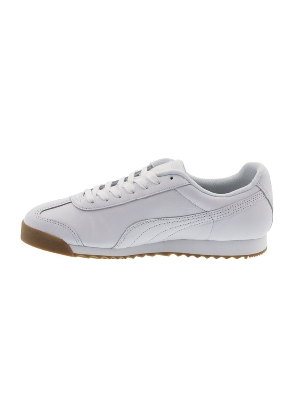 Resim Puma Roma Classıc Gum Beyaz Beyaz Unisex Deri Sneaker 100323991 Beyaz 