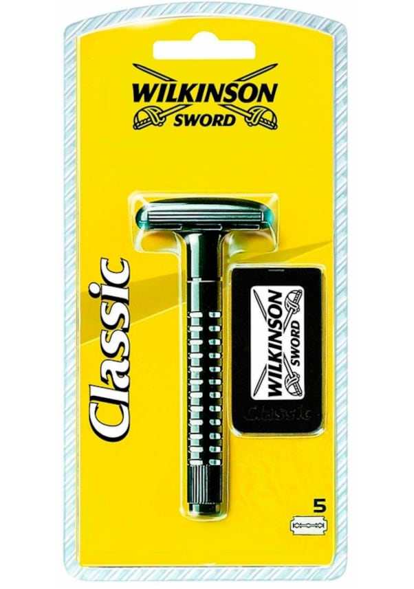 Wilkinson Sword Klasik Tıraş Makinesi + Yedek Başlık 5'li
