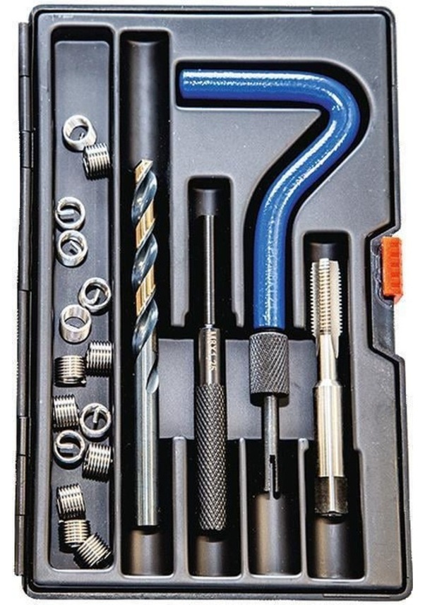 30 Pièces D'inserts Hélicoïdaux M8x1,25mm En Acier Inox 304 - Uxcell - Neuf