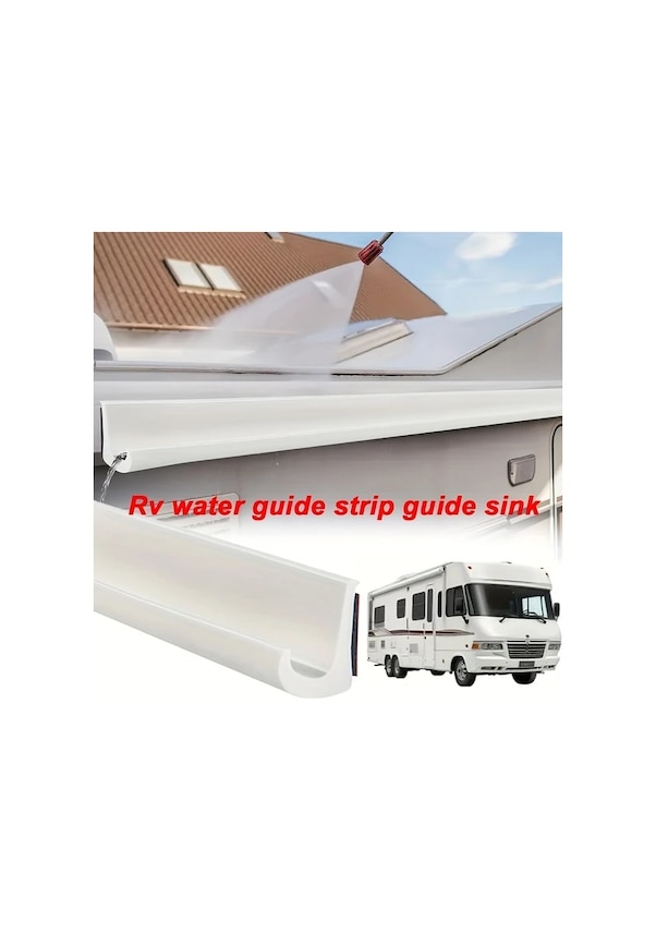 Resim Sunshine011 Rv Su Yönlendirme Şeridi 5m: Su Geçirmez, Paslanmaz, Verimli Su Akışı İçin 
