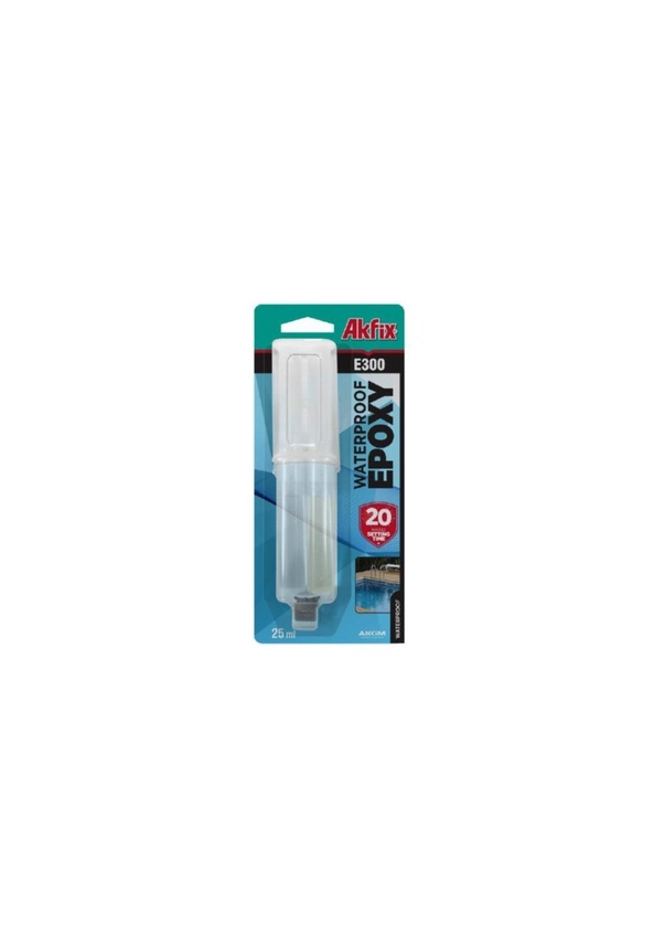 Akfix E300 Suya Dayanıklı Epoksi Yapıştırıcı 25 ML Fiyatları ve Özellikleri